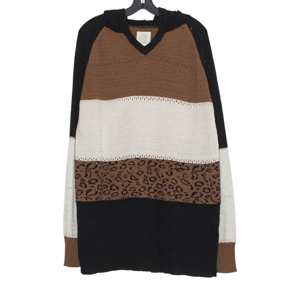 Hooded Sweater Animal Cottage Minimalist Boho Athleisure Streetwear Casual 3XL - Picture 1 of 6
